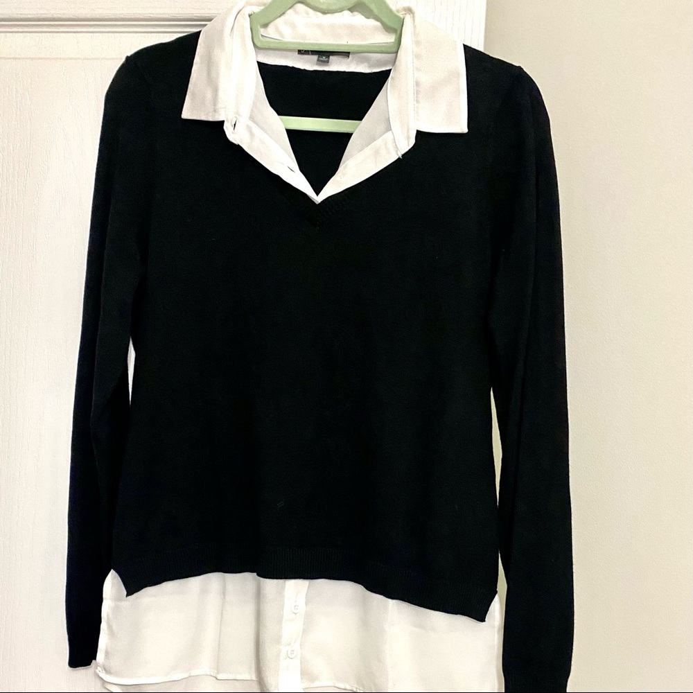 Sweater, blouse combo